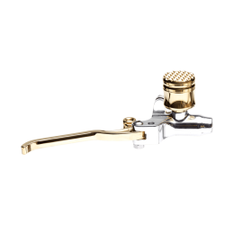Leva freno anteriore Diamond brake master cylinder - polished tank brass lever brass
