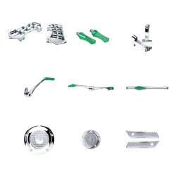 Kit completo Whole collection chrome and green