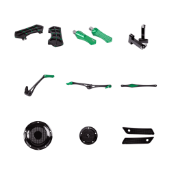 Kit completo Whole collection black and green