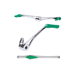 Kit completo Foot control family pack - chrome and green