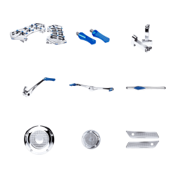 Kit completo Whole collection chrome and blue