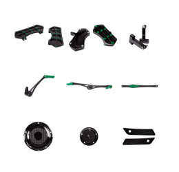 Kit completo Whole collection Deluxe black and green