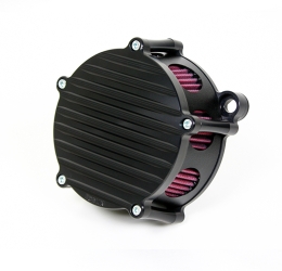 Air Filter grooved Softail / Dyna black