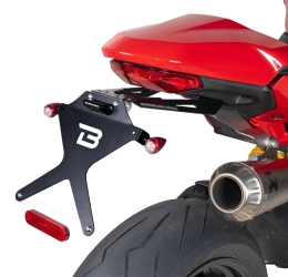 Portatarga per Ducati SuperSport - reclinabile
