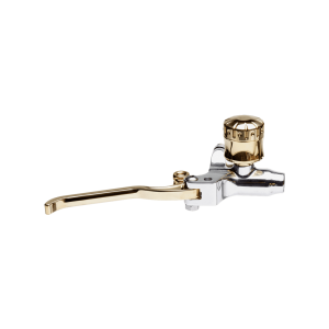 Leva freno anteriore Brake master cylinder - polished tank brass lever brass